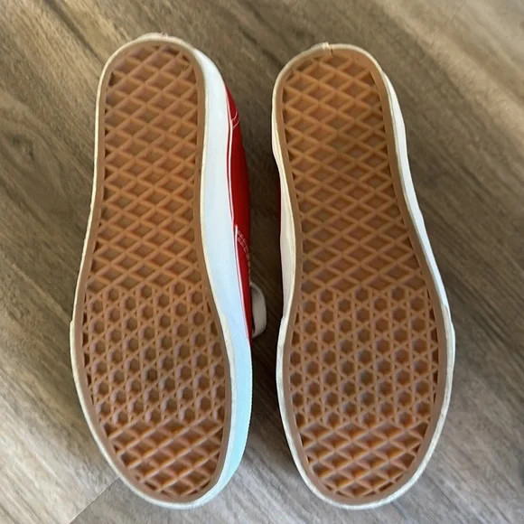 Vans Authentic Shoes - Red - Picture 2 of 4